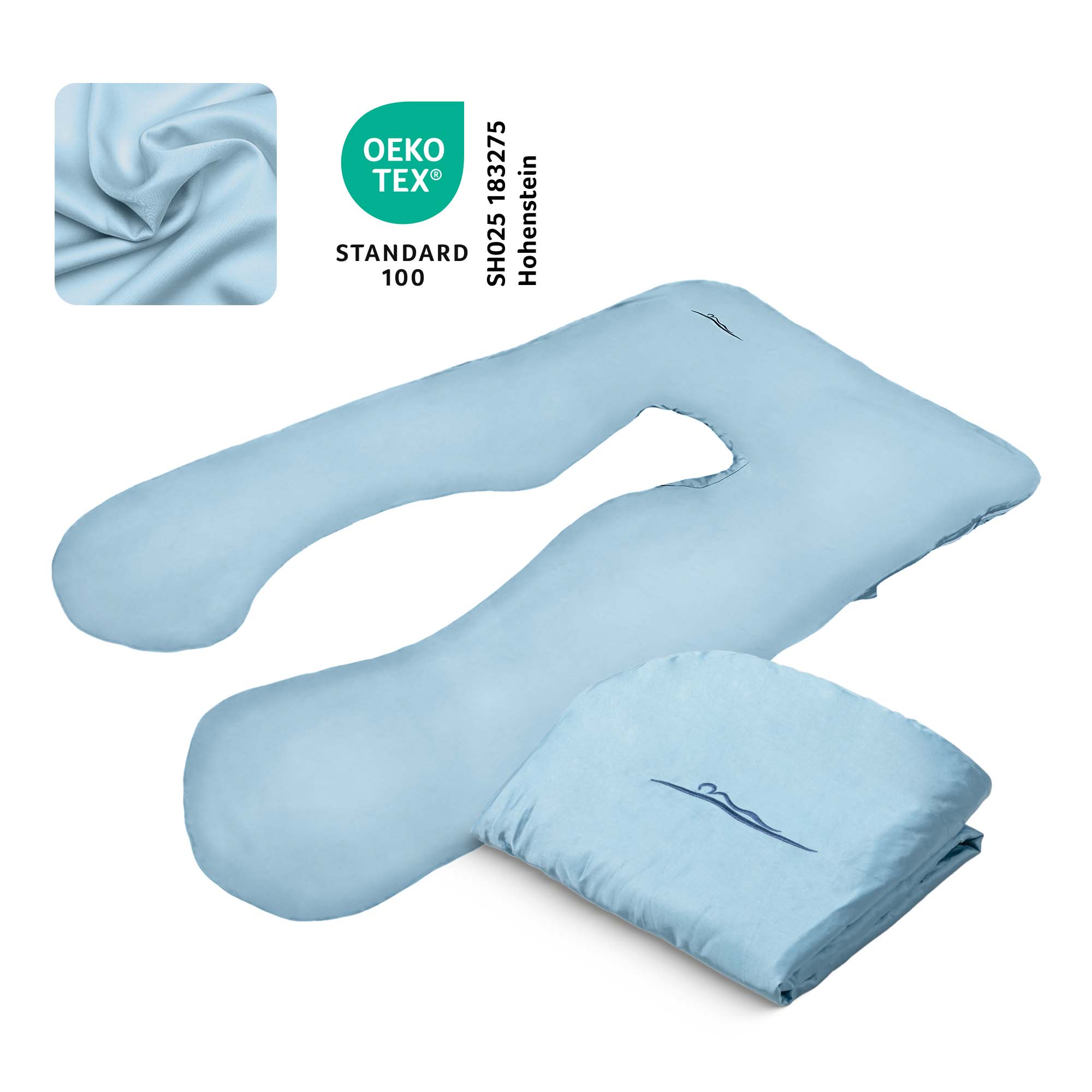 Replacement cover - Bamboo (Light Blue)